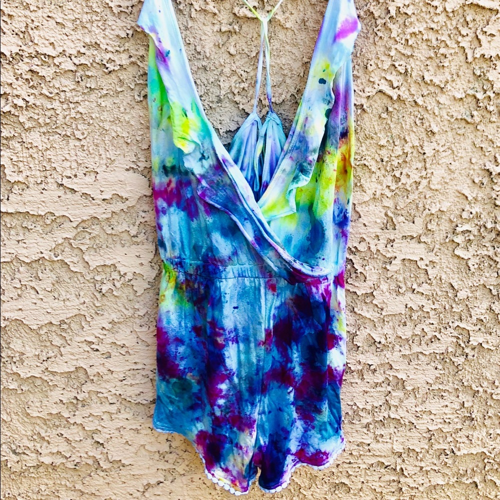 Topshop women’s tie dyed jumper, Small, 1 of 1